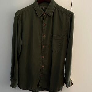 Martin Gordon Olive Green Men's Shirt